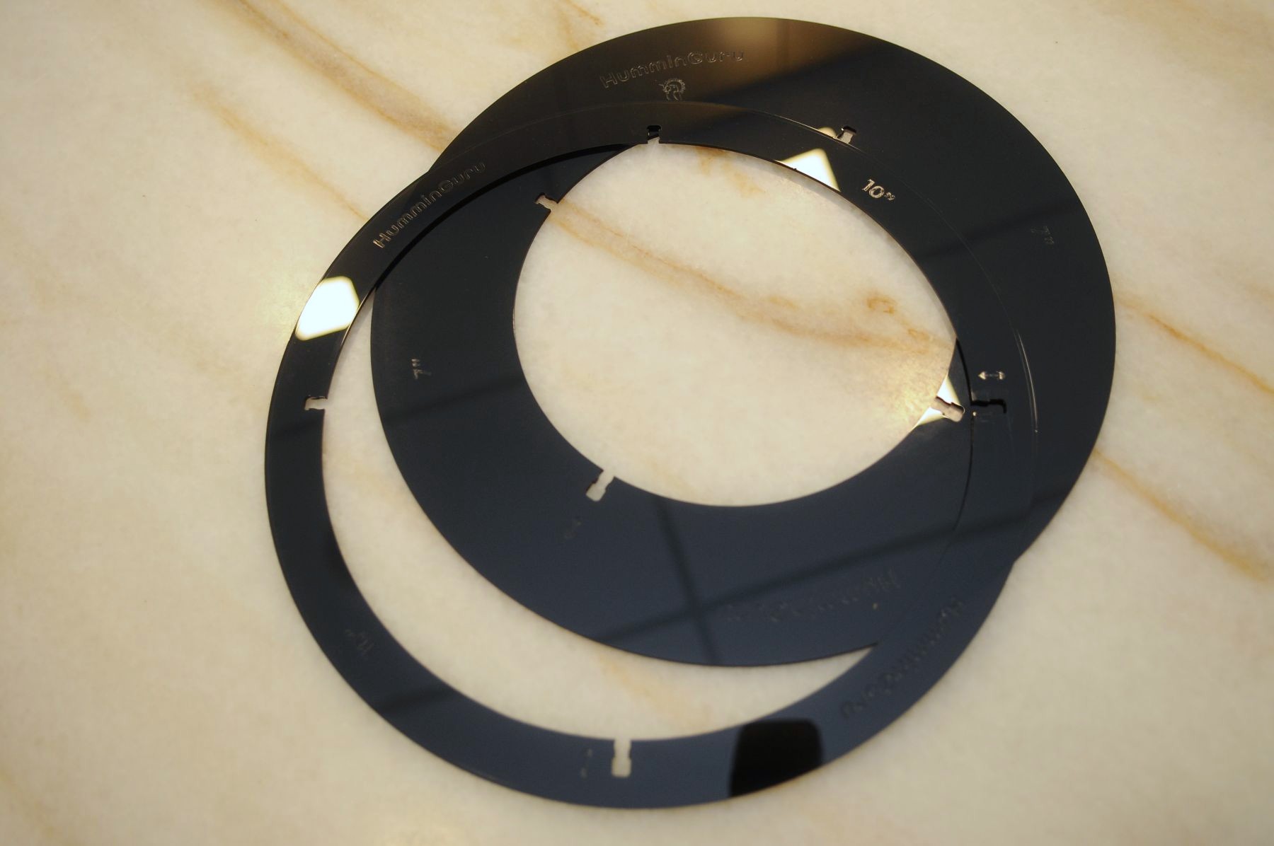 HumminGuru Ultrasonic Vinyl Record Cleaner with 7" + 10" Record Adapters - Image 5