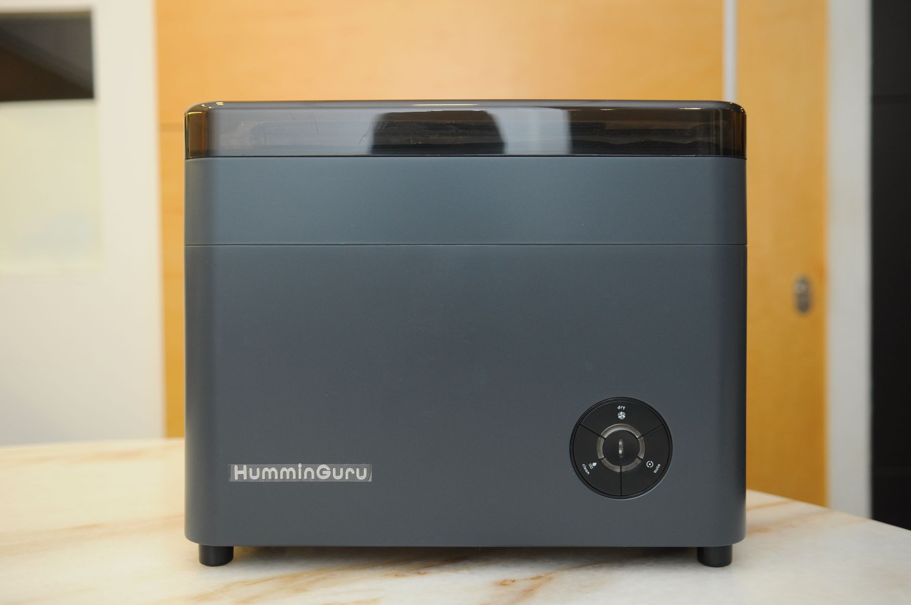 HumminGuru Ultrasonic Vinyl Record Cleaner with 7" + 10" Record Adapters