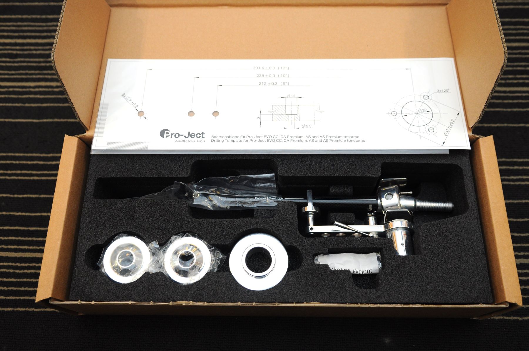 Pro-Ject EVO CA 9" Premium Tonearms - Image 5